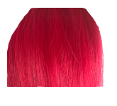 Натуральные розовые волосы