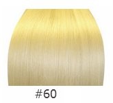 Волосы люкс блонд в срезе для наращивания 50см #60 (50 грамм)
